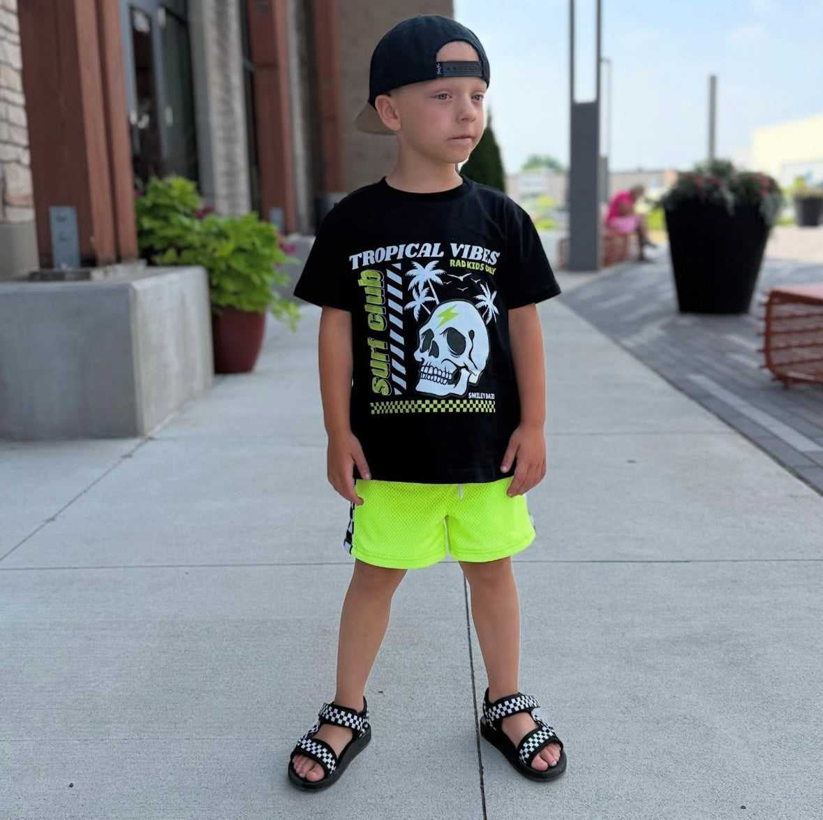 Glow-Mode Mesh Shorts