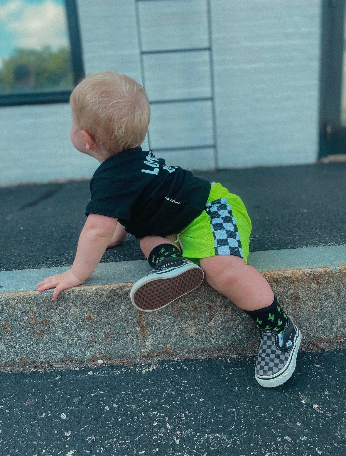 Glow-Mode Mesh Shorts