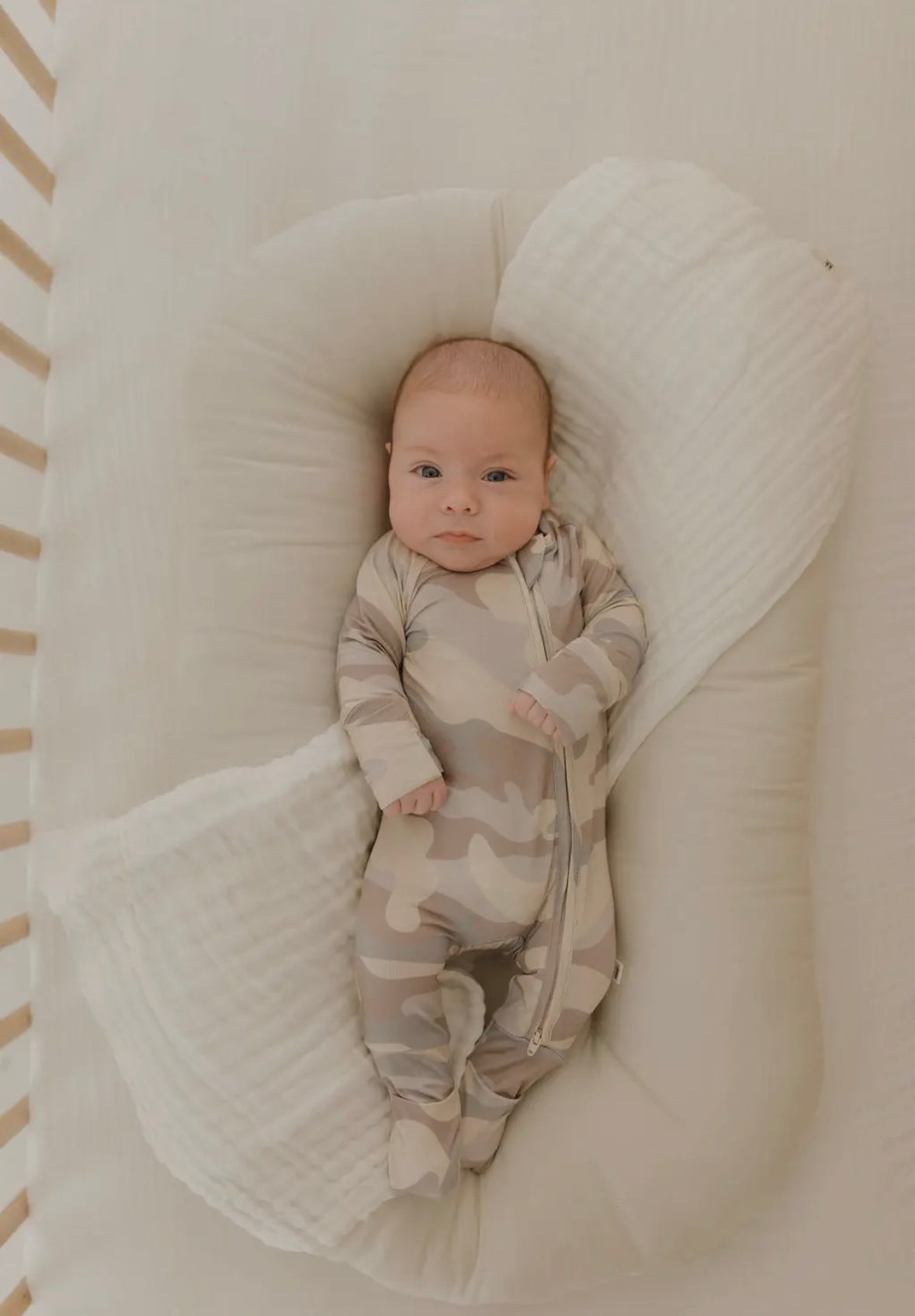 ff Bamboo Zip Pajamas | Camo