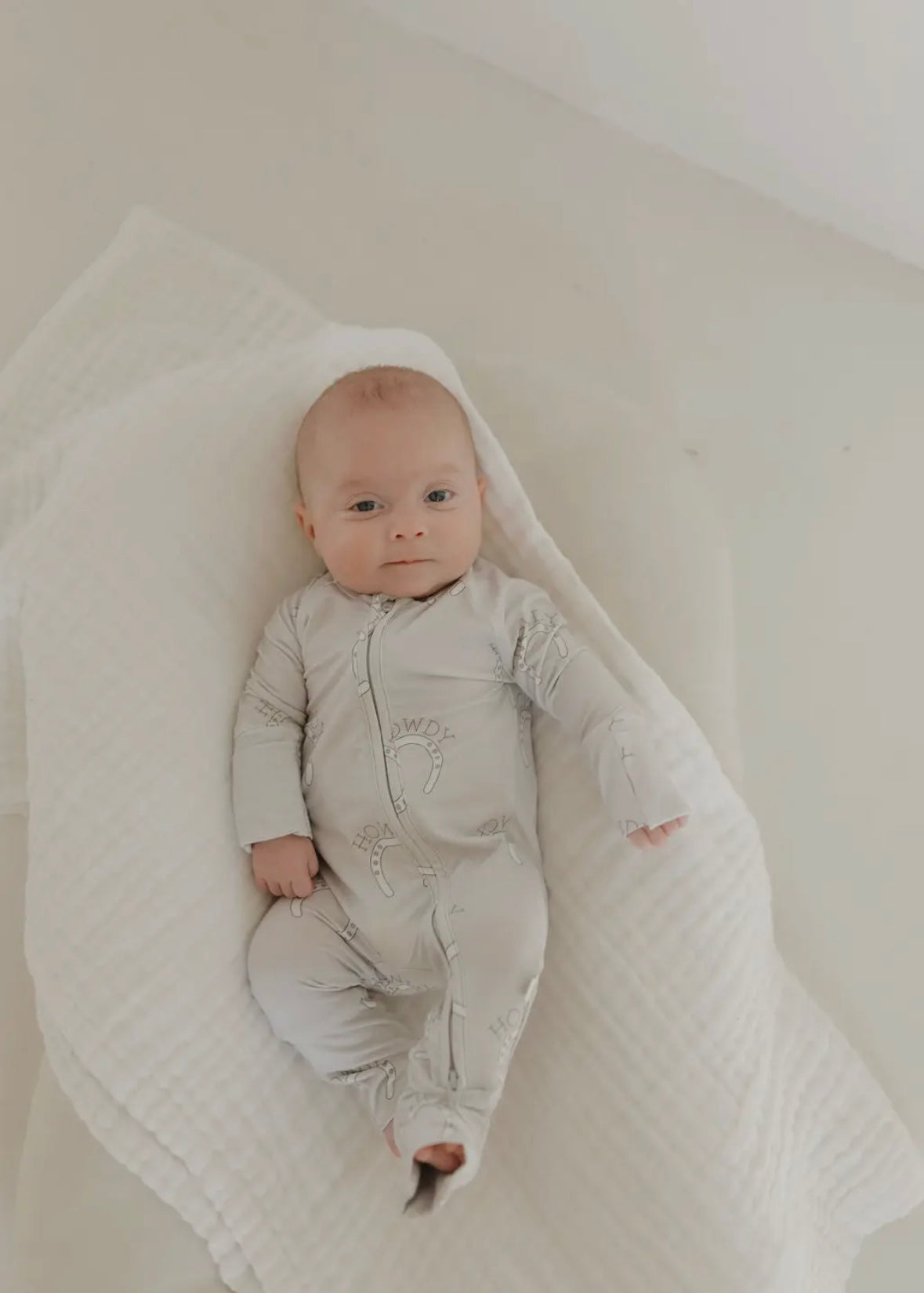 ff Bamboo Zip Pajamas | Howdy
