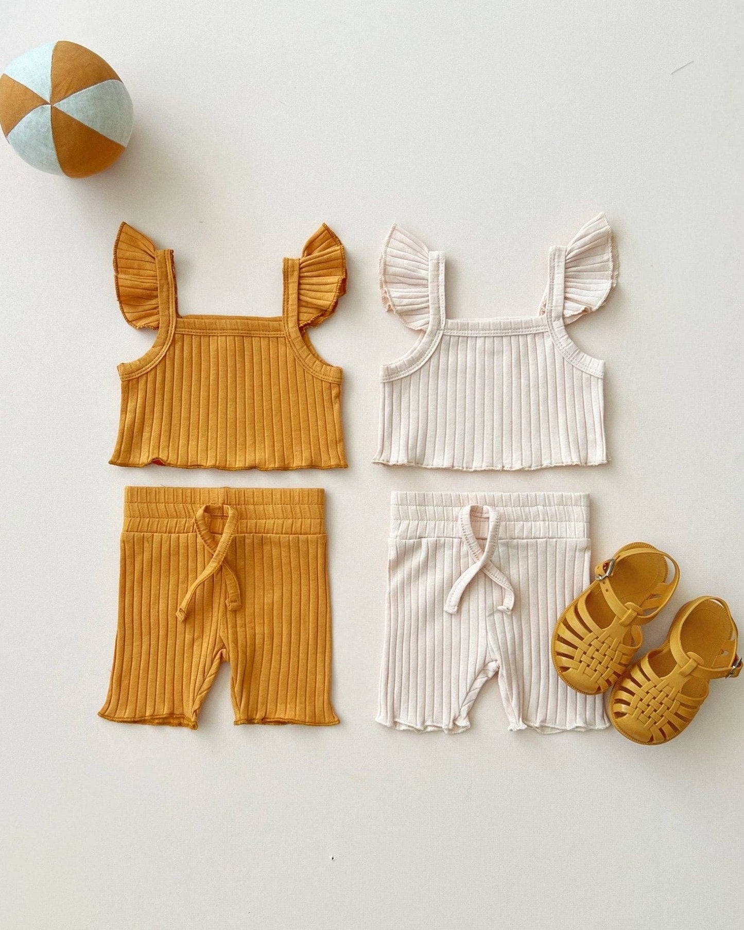 Biker Shorts Set | Butterscotch
