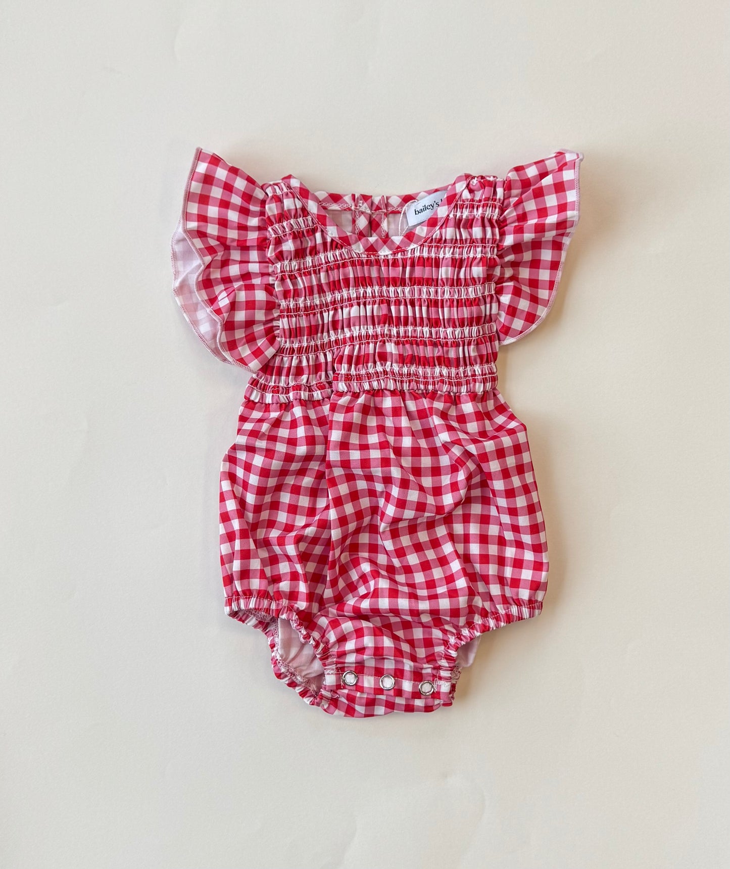 Astrid Flutter Sleeve Bubble Romper
