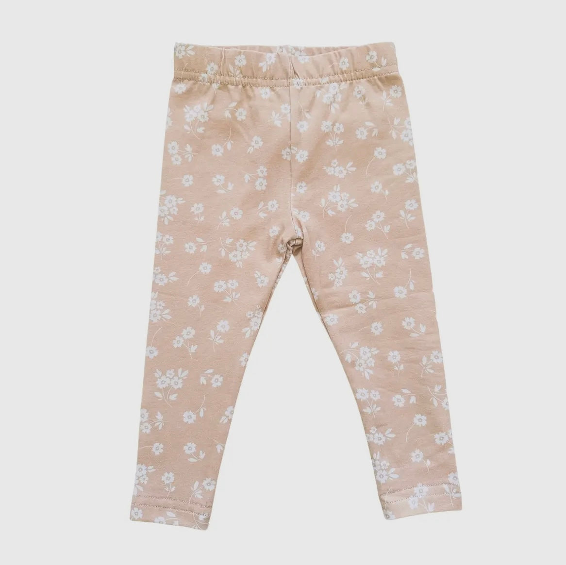 Organic Legging | Cream Floral