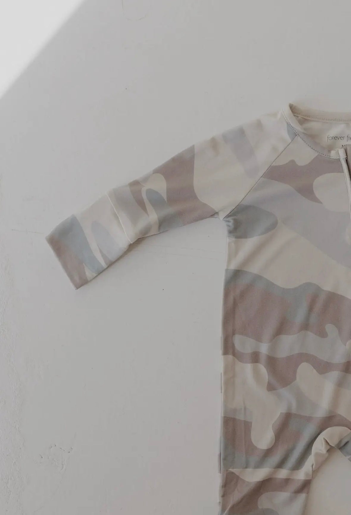 ff Bamboo Zip Pajamas | Camo