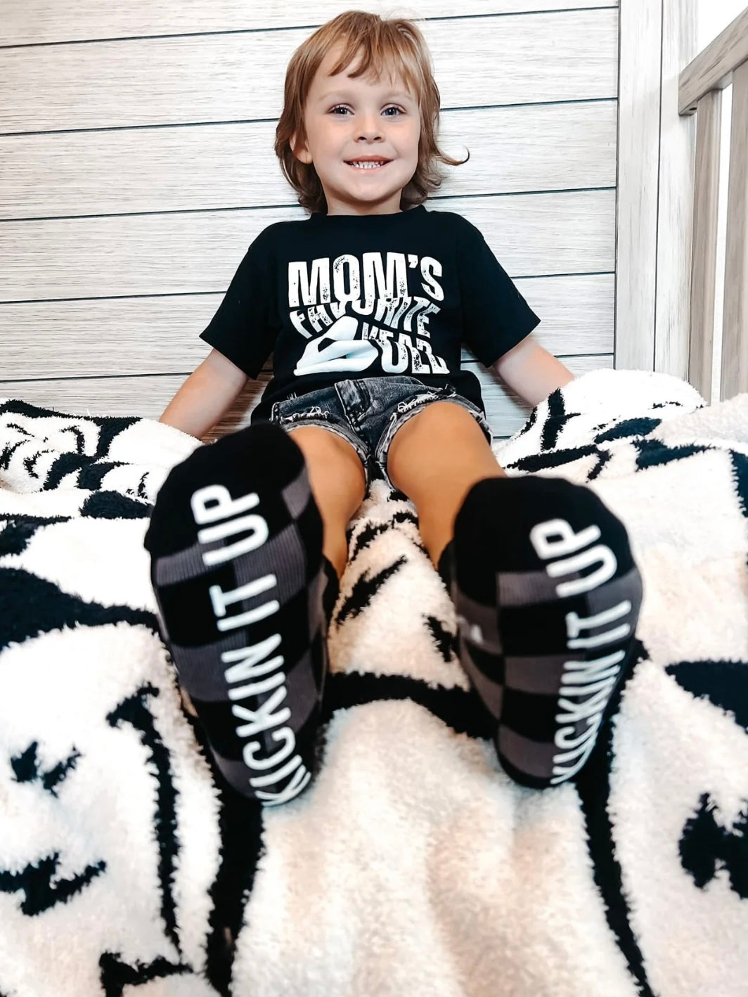 Black + Gray Checker