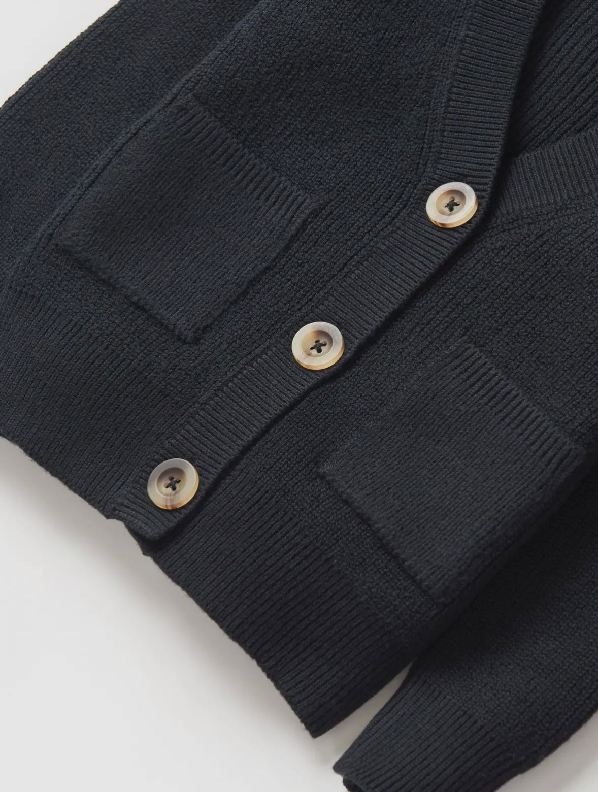 LB Knit Cardigan | Black