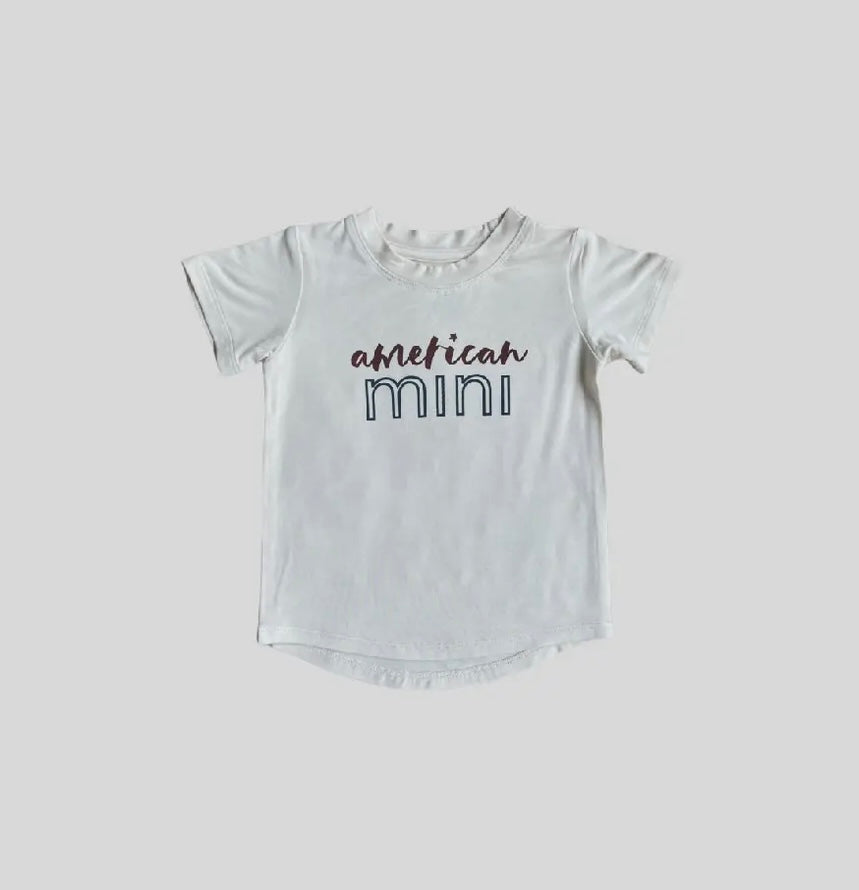 American Mini Bamboo Tee