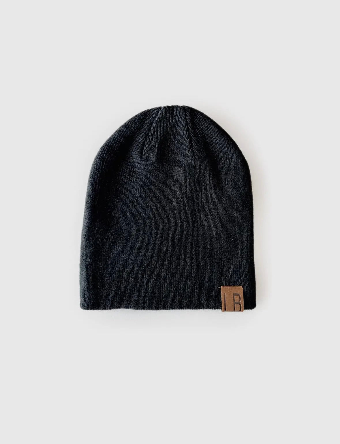 LB Knit Beanie | Black
