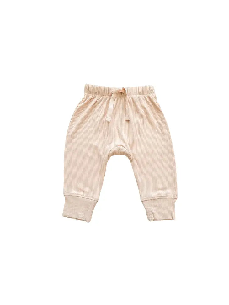Blush | Ribbed Joggers
