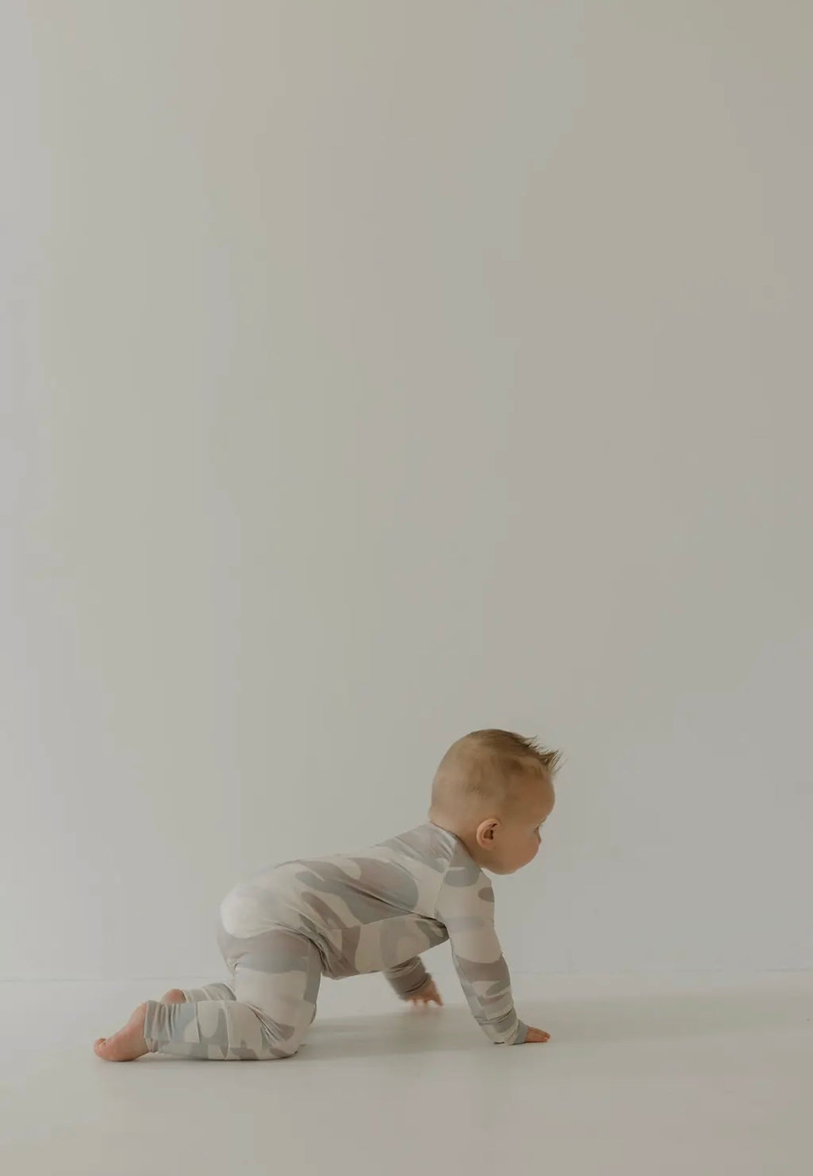 ff Bamboo Zip Pajamas | Camo