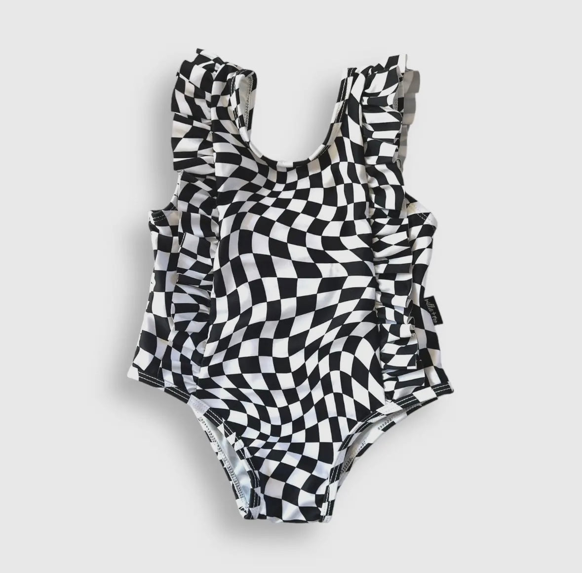 B+W Dizzy Check Swimsuit