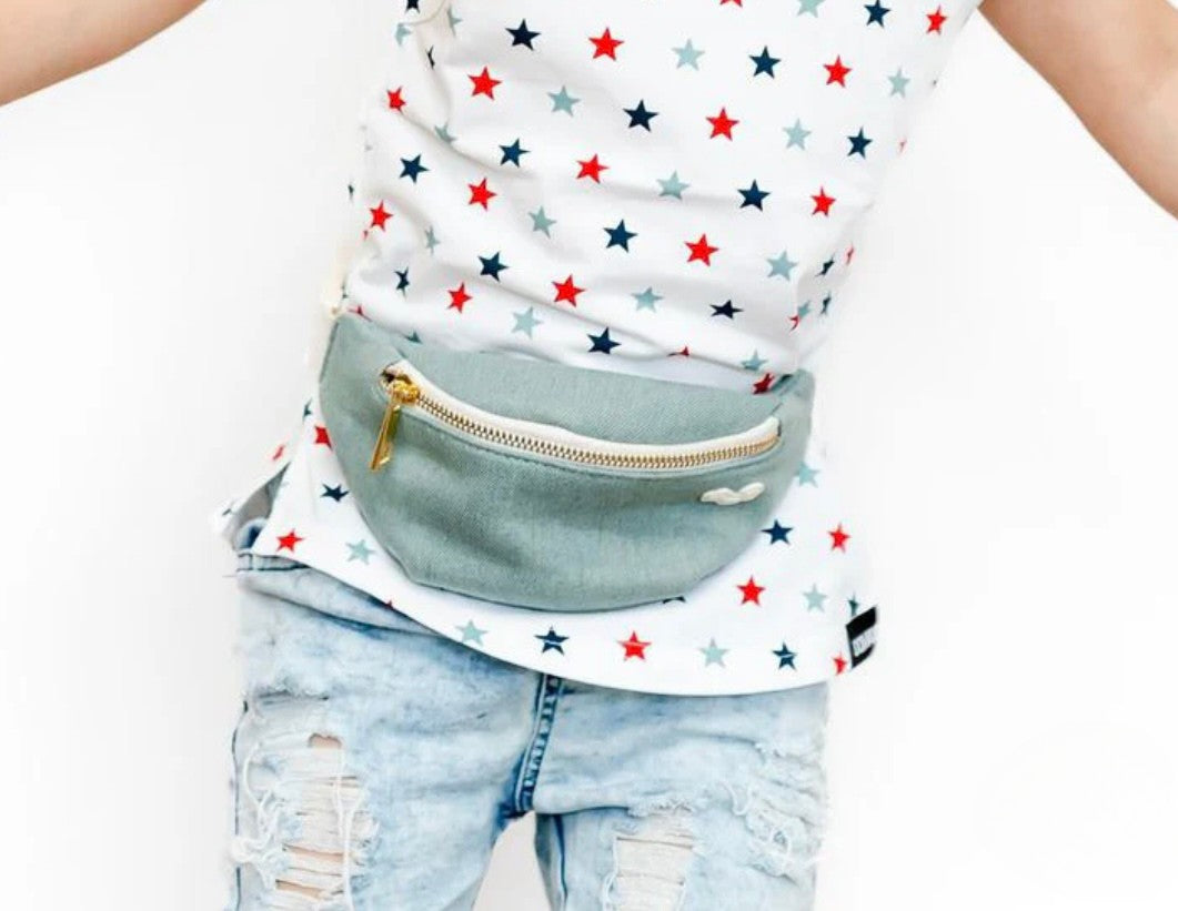Denim Belt Bag