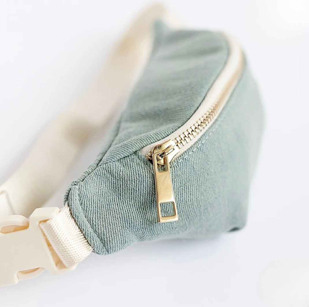 Denim Belt Bag