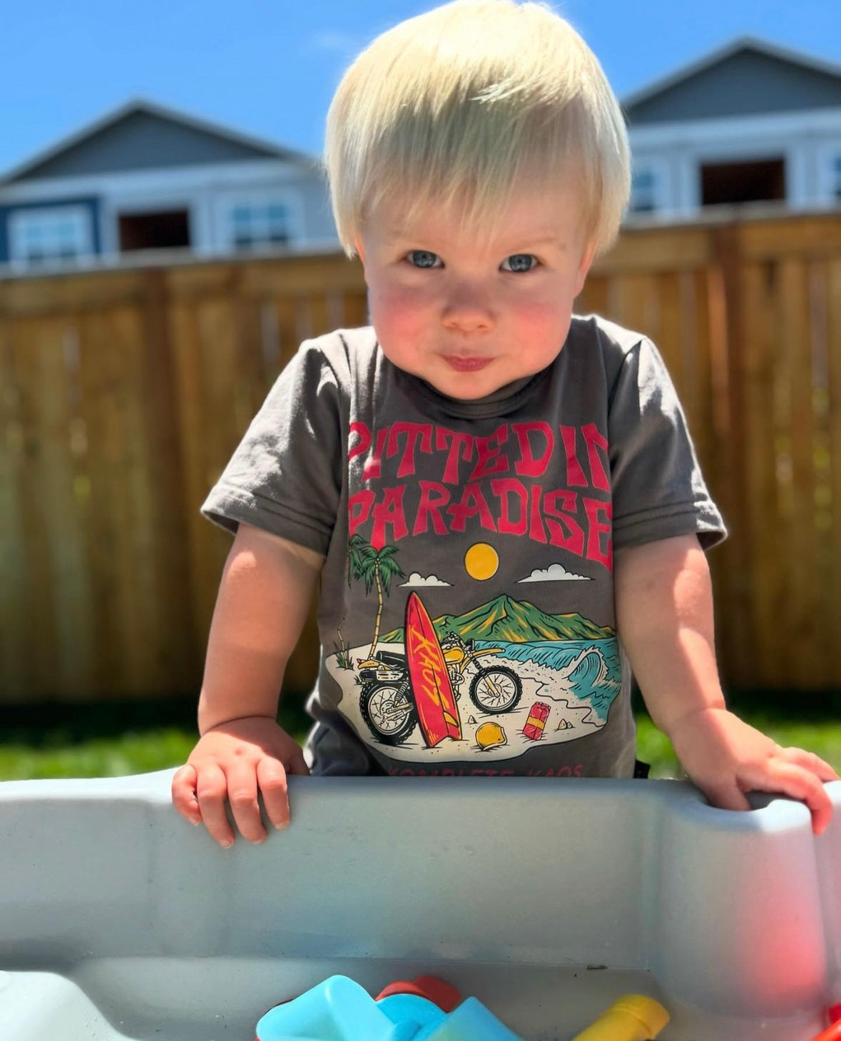 Pitted in Paradise Graphic Tee