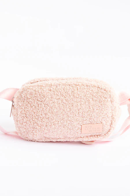 The Aspen Bag | Sherpa Blush Pink