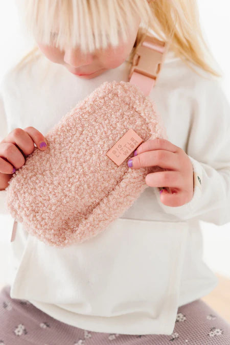 The Aspen Bag | Sherpa Blush Pink