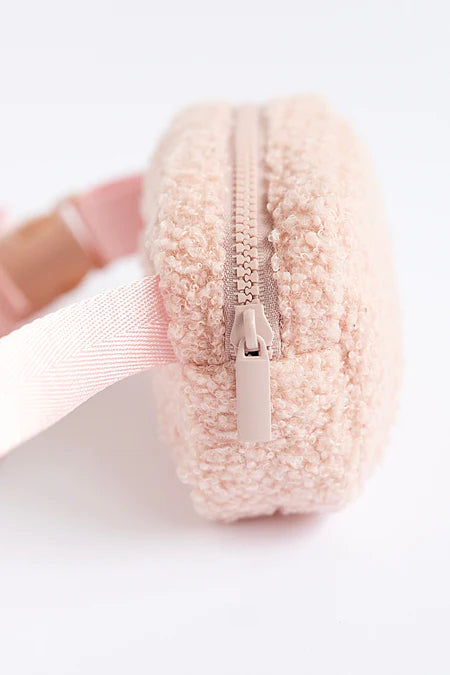 The Aspen Bag | Sherpa Blush Pink