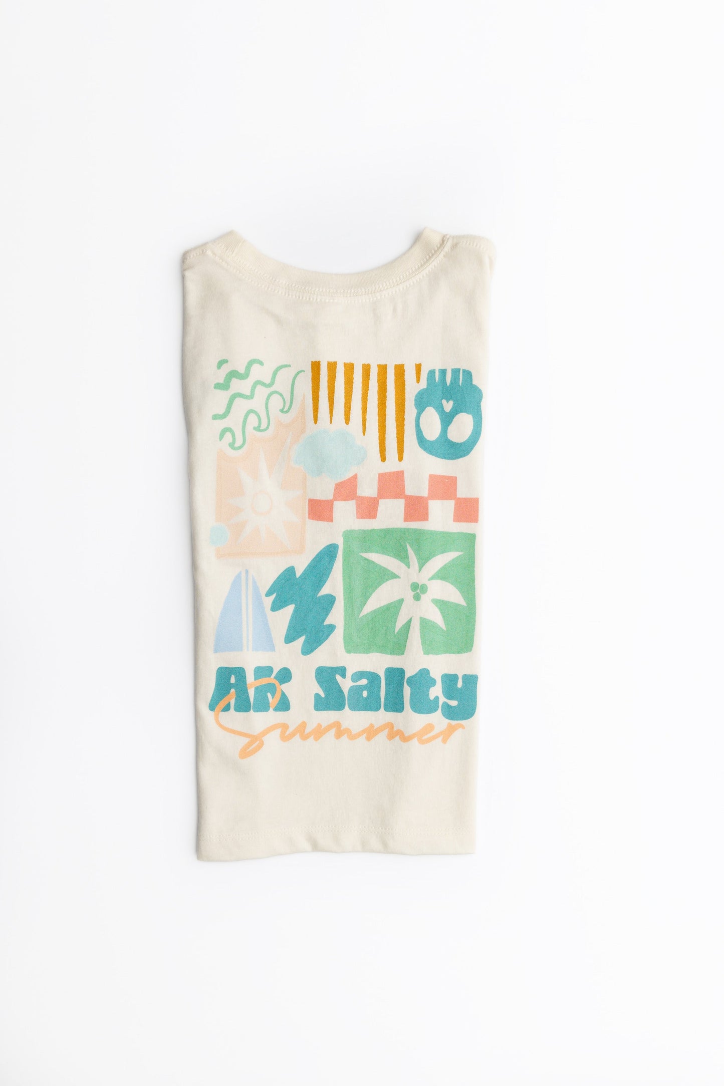 AK Salty Summer-Graphic tee