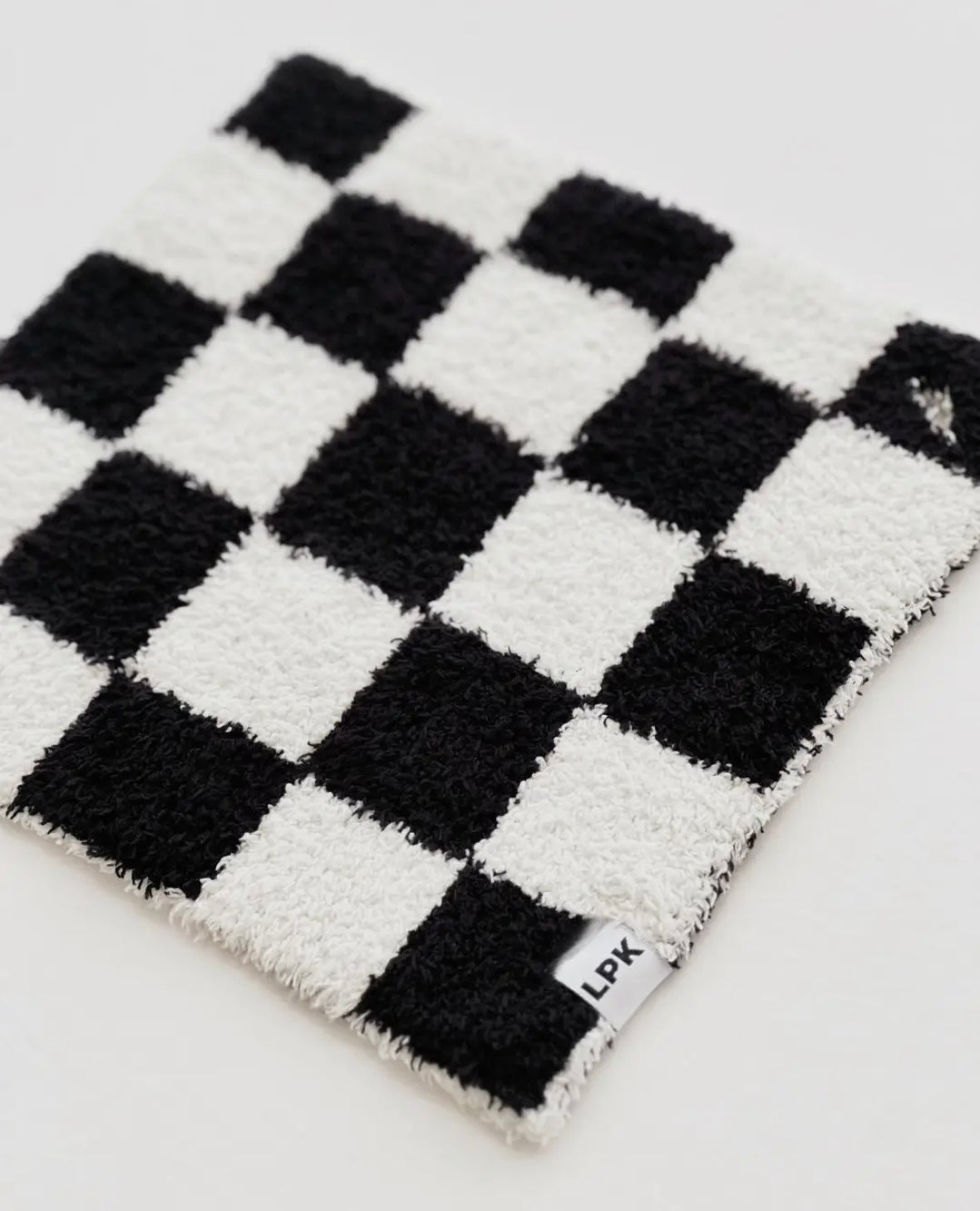 Plush Lovey | Black Check
