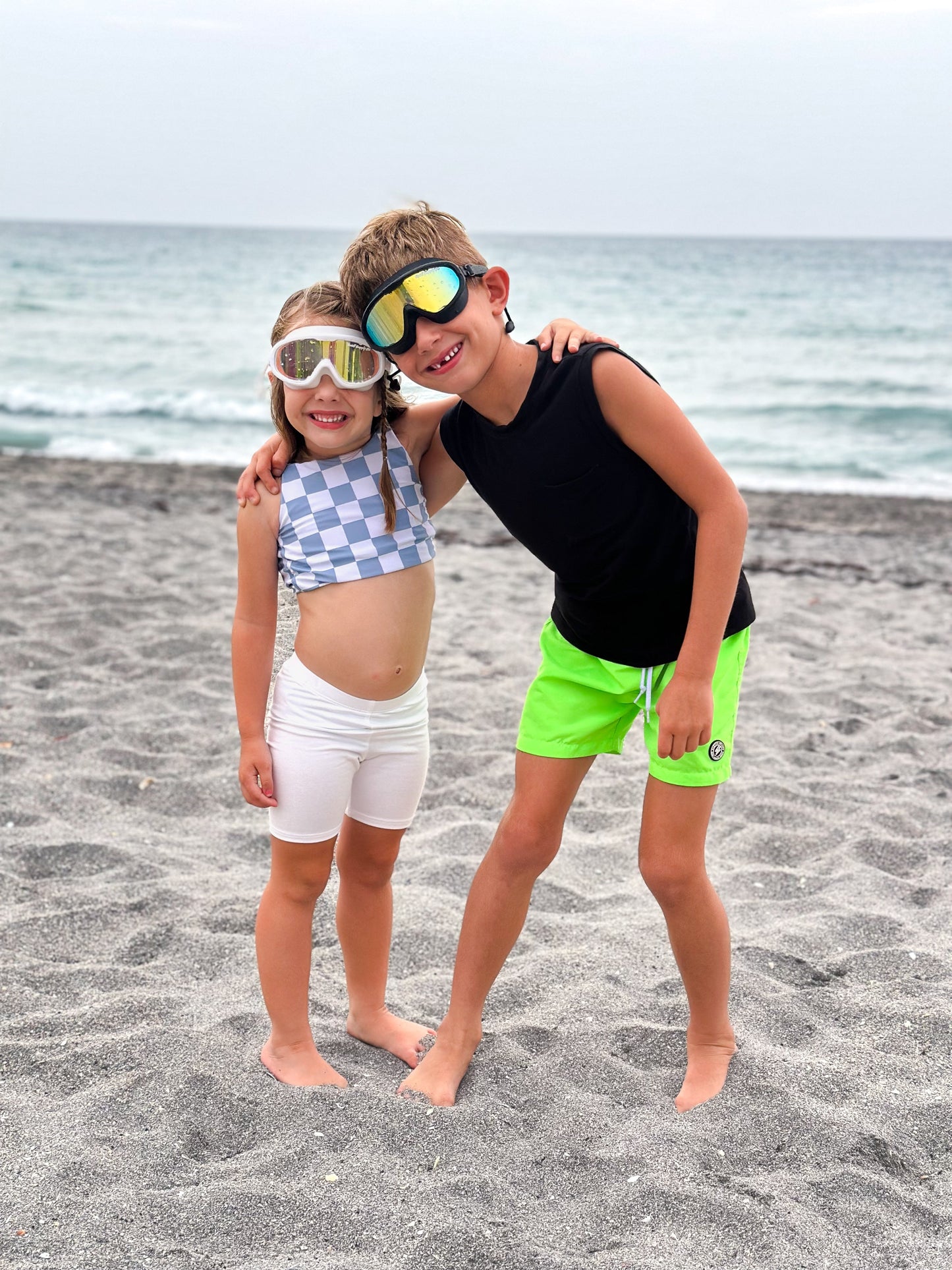 Swell UV protected swim goggles