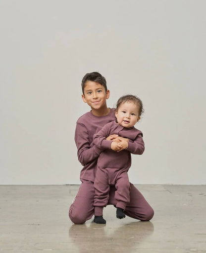LB Waffle Romper | Huckleberry