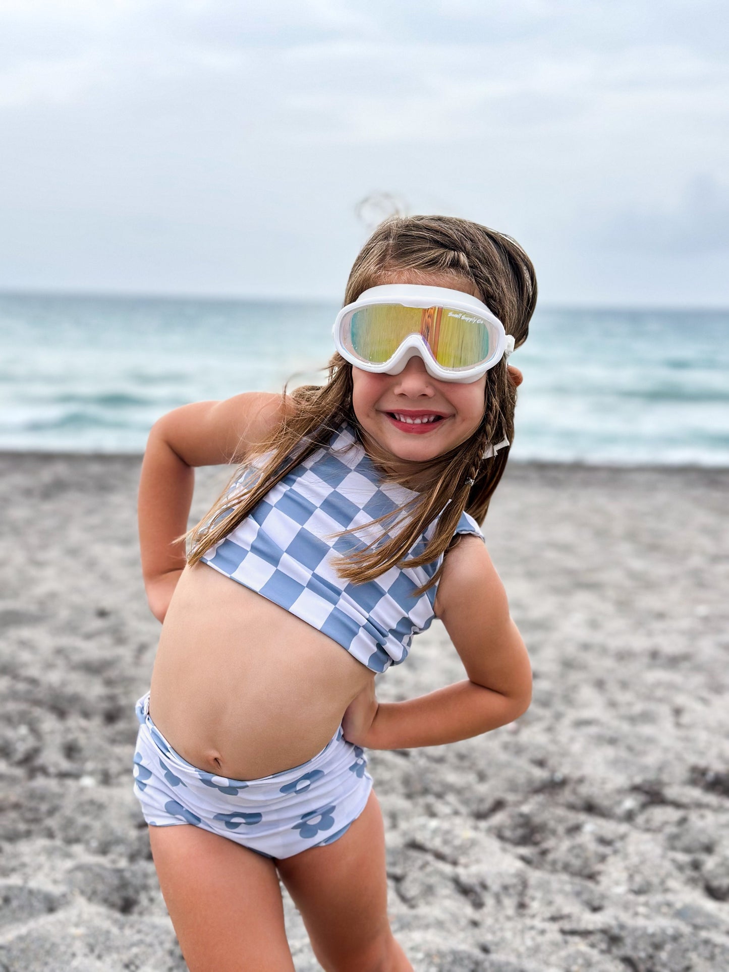 Swell UV protected swim goggles
