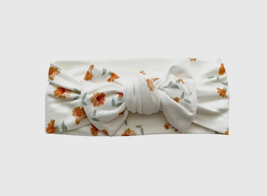 Bow Headband | Fall Floral