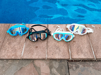 Swell UV protected swim goggles