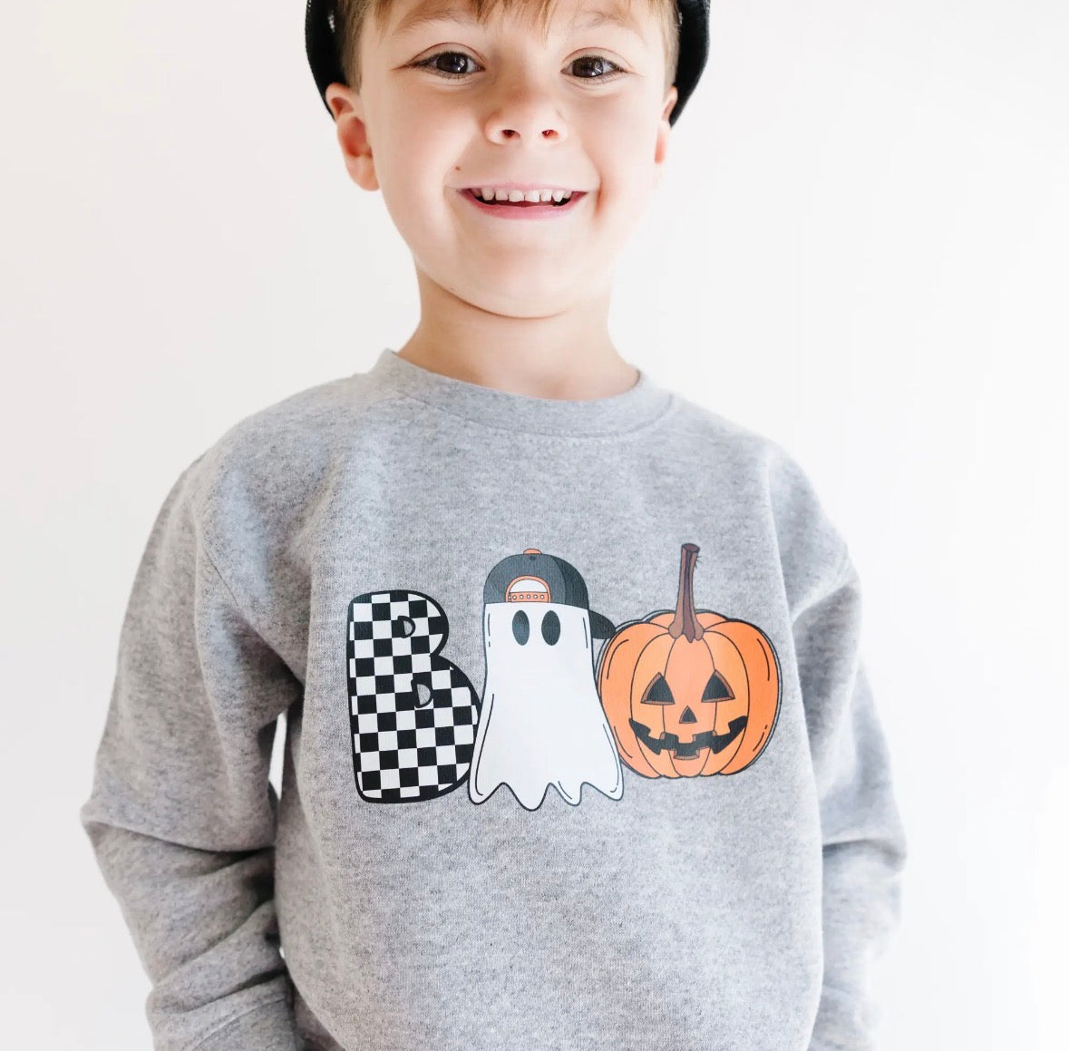 PRE-ORDER Boo Ghost Crew | Grey