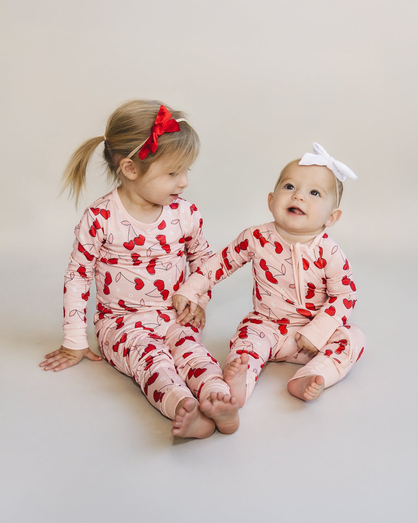 Bamboo Two Piece Set | Cherry Heart