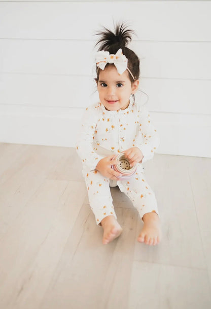 Knot Bow Headband | Fall Floral