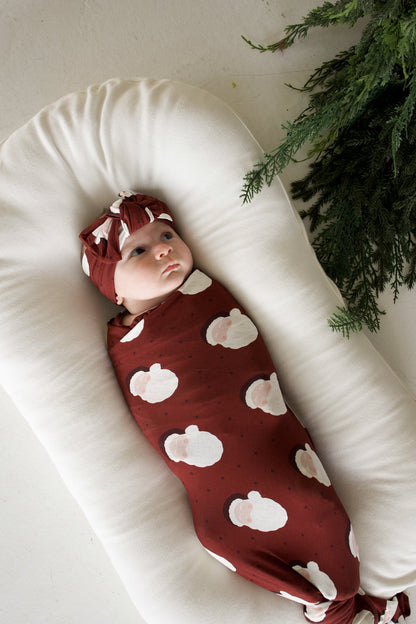 Bamboo Swaddle | Vintage Santa