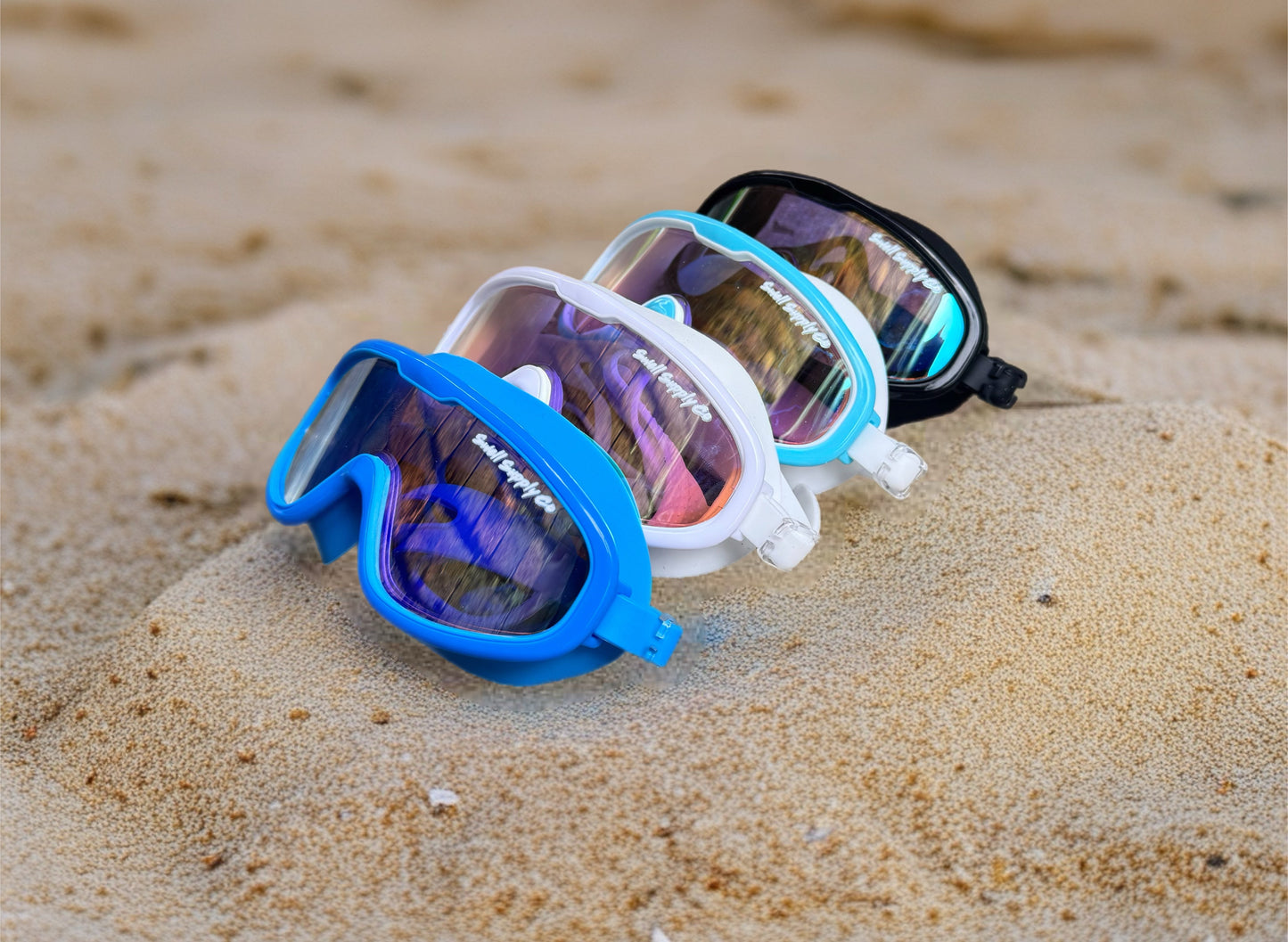Swell UV protected swim goggles