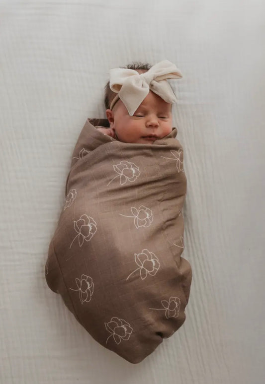 ff Muslin Swaddle | Sweet Dreams Floral