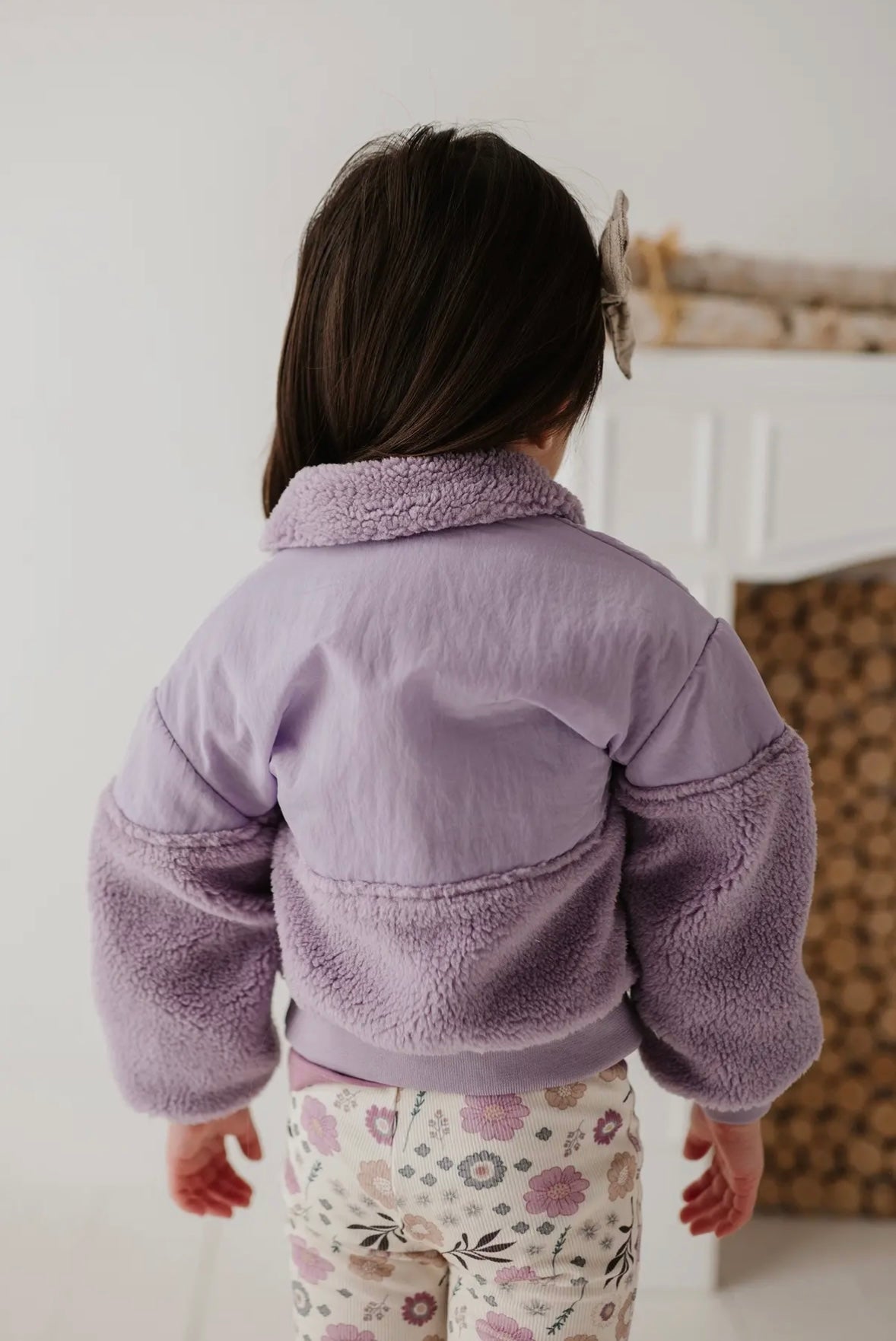 Sherpa Pullover | Lavender