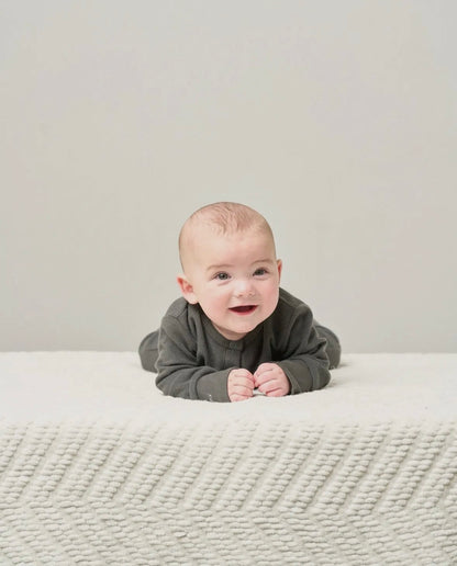 LB Waffle Romper | Shadow