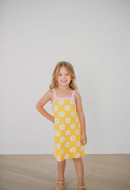 Summer Daisy Dress | Yellow