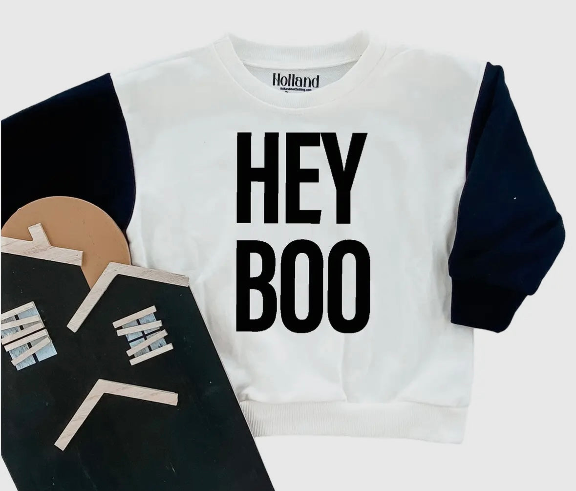 Hey Boo Crewneck