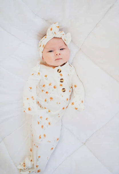 Bow Headband | Fall Floral