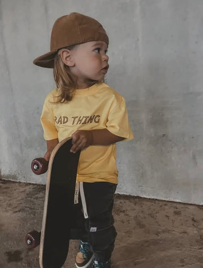 Where The Rad Things Are Tee | Yellow