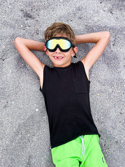 Swell UV protected swim goggles