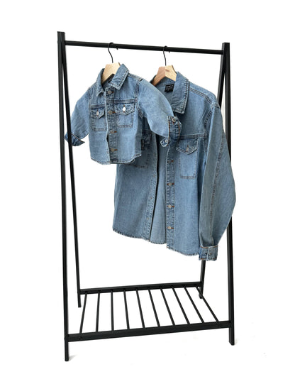 ADULT - DENIM SHACKET