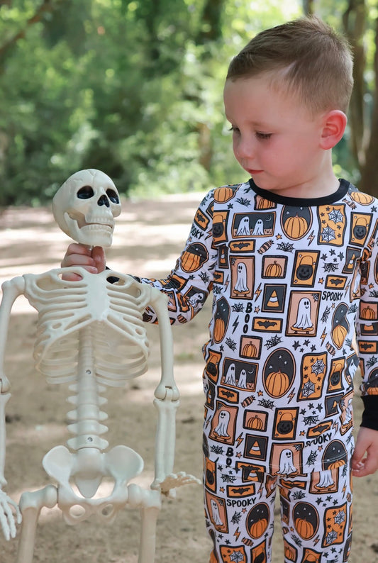 PRE-ORDER 2 Piece Bamboo PJ's | Little Haunts