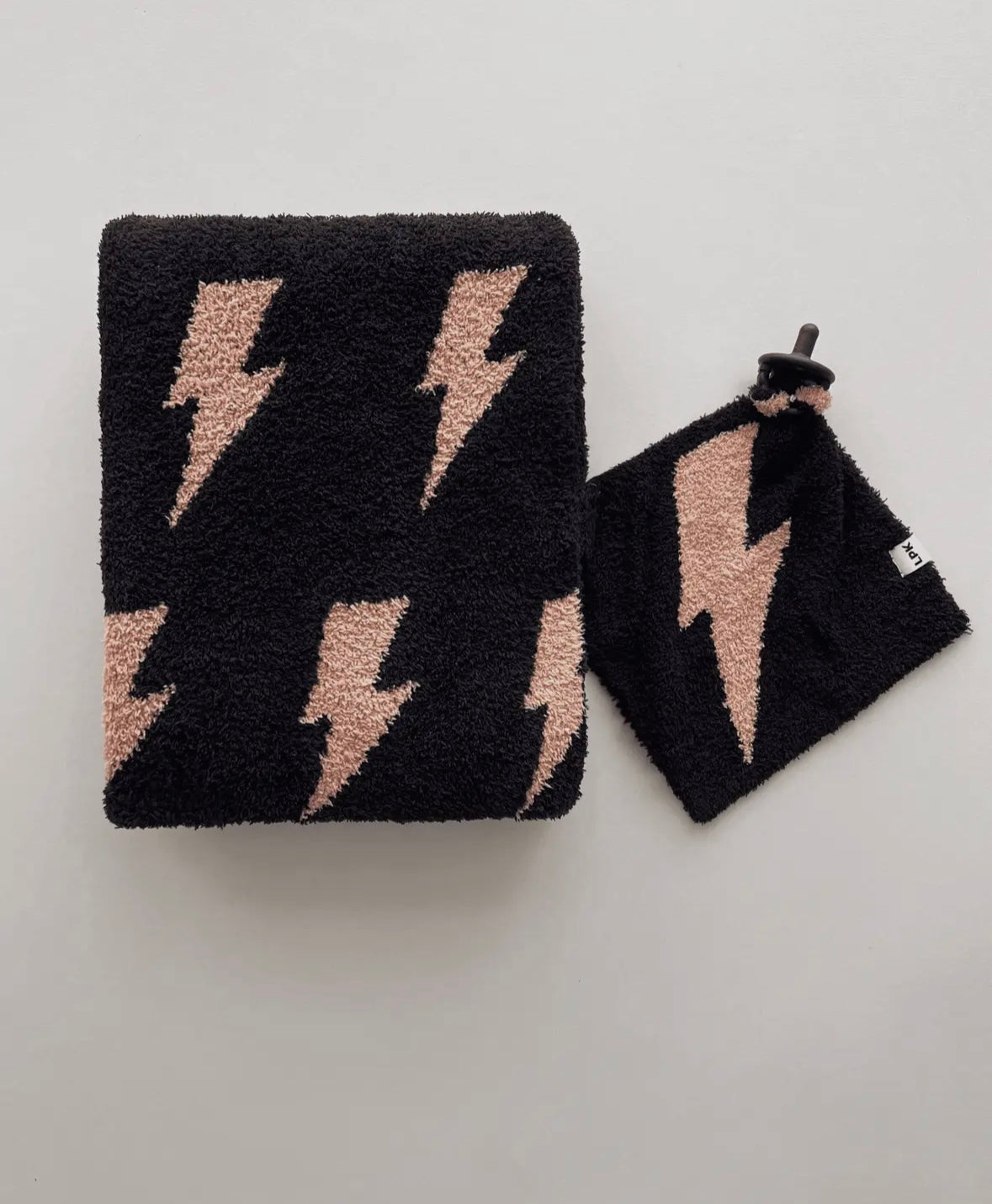 Plush Lovey | Mocha Bolt