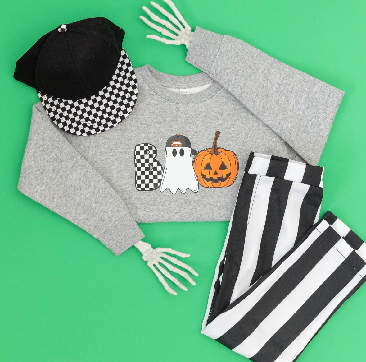 PRE-ORDER Boo Ghost Crew | Grey