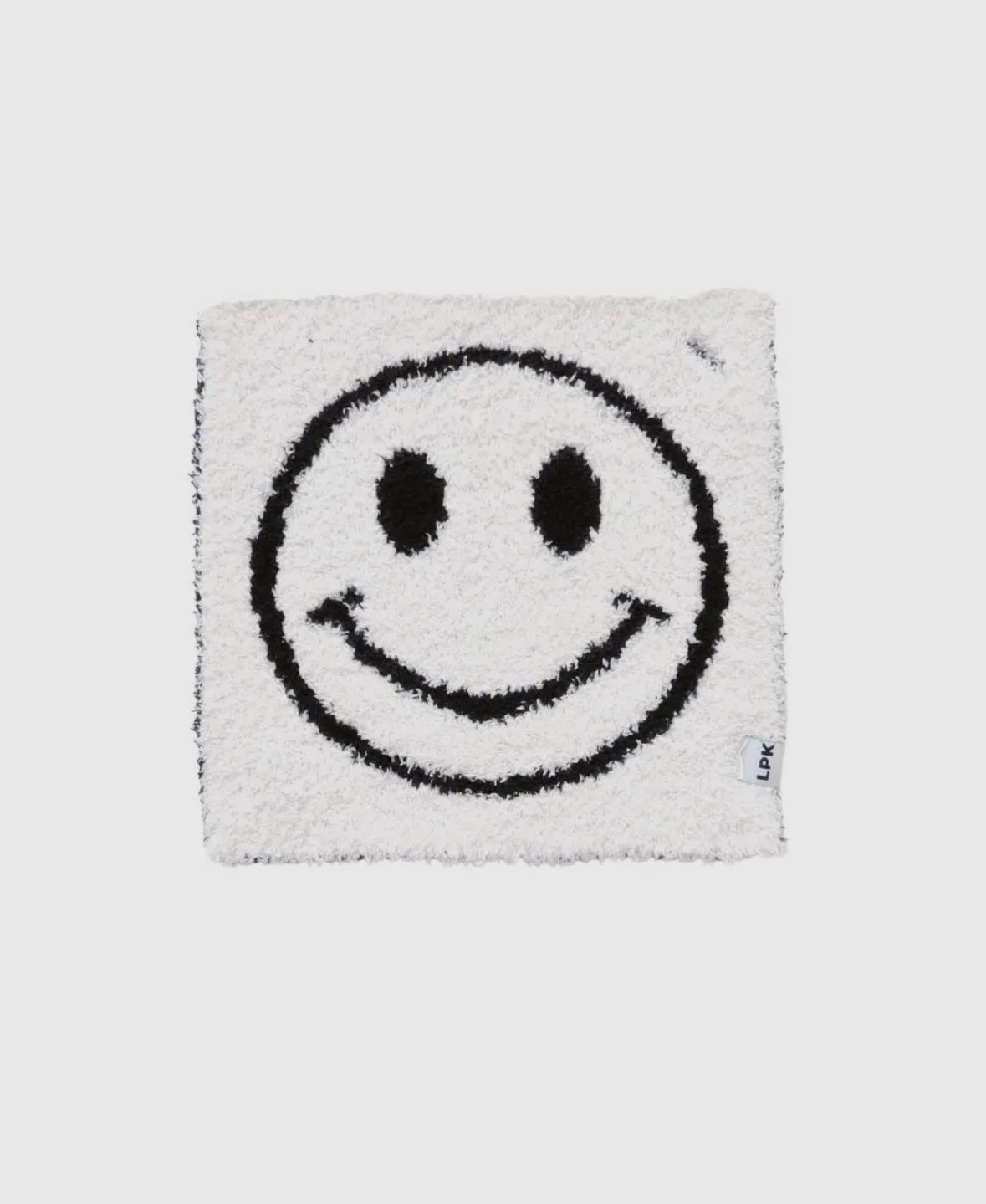 Plush Lovey | Black Smiley