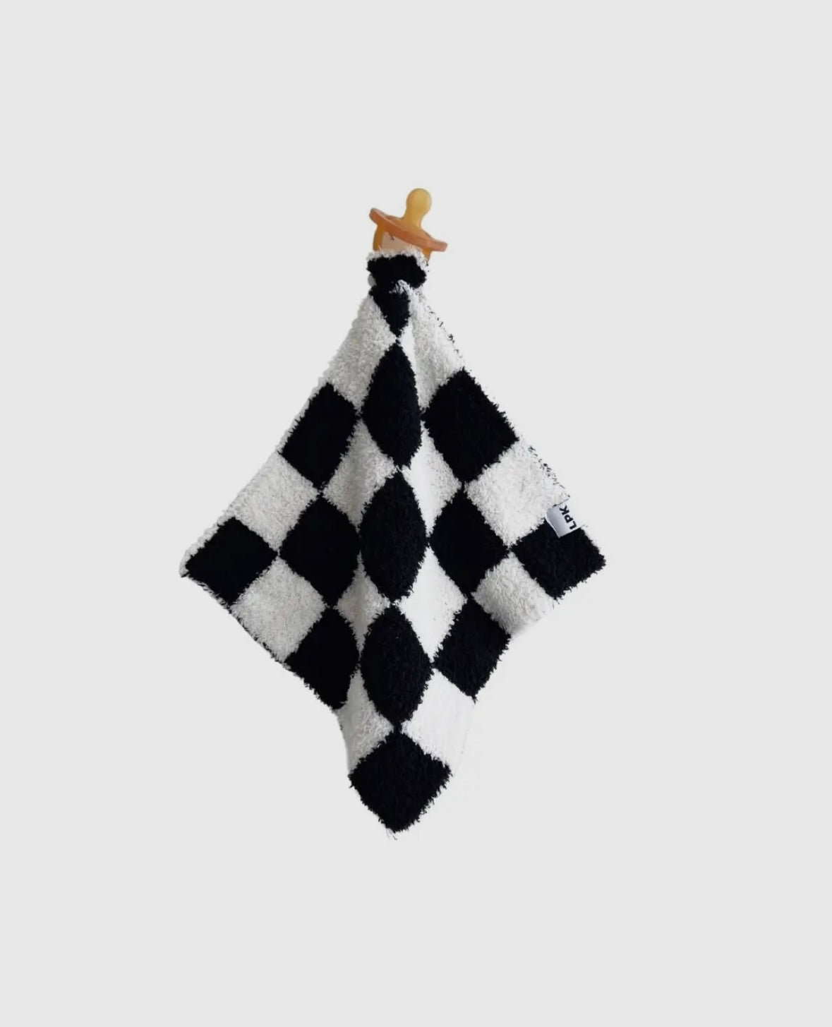 Plush Lovey | Black Check