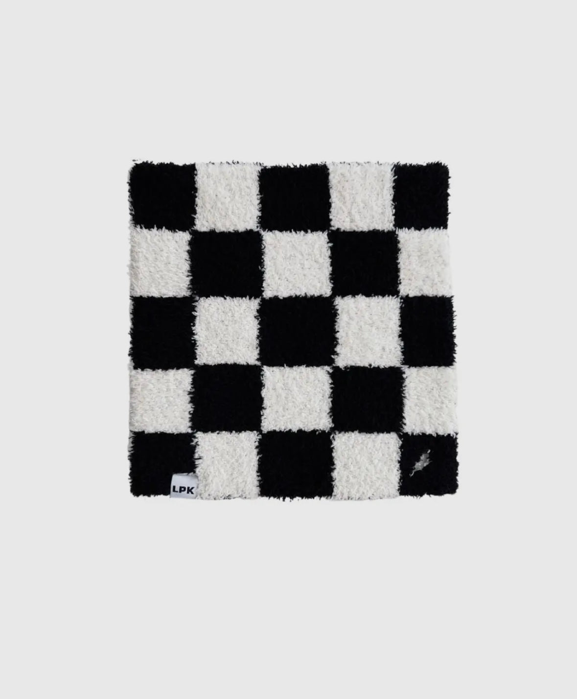 Plush Lovey | Black Check