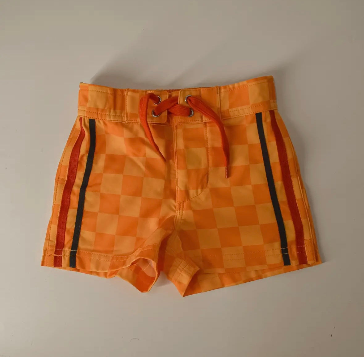 Retro-Wave Hybrid Board Short | Yellow