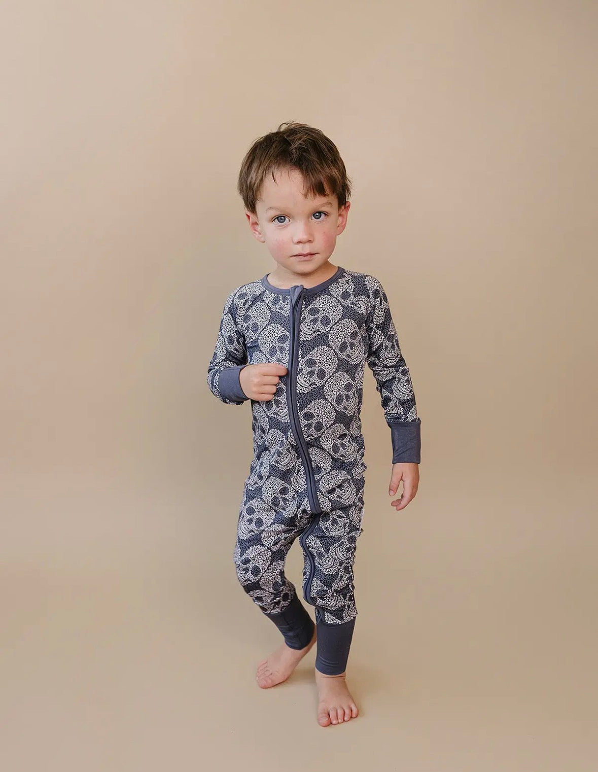 PRE-ORDER Zippy Bamboo PJ's | Leopard Skull